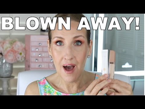BEST new CONCEALER for MATURE skin DOESN'T CREASE or SETTLE!