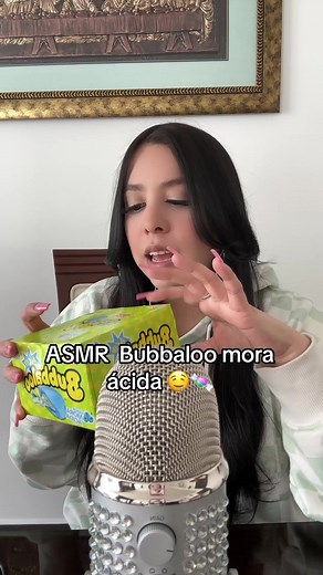 Probando Bubbaloo Moras Ácidas en unboxing de chicles mexicanos