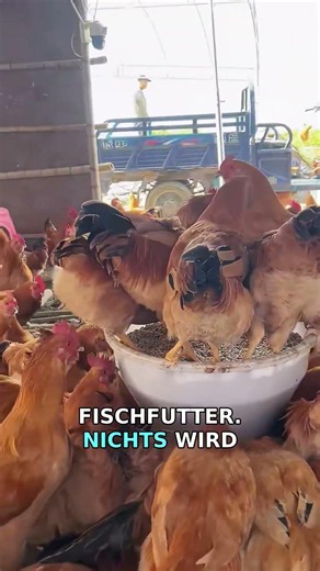 Genialer Bauer kombiniert Hühnerstall mit Fischteich