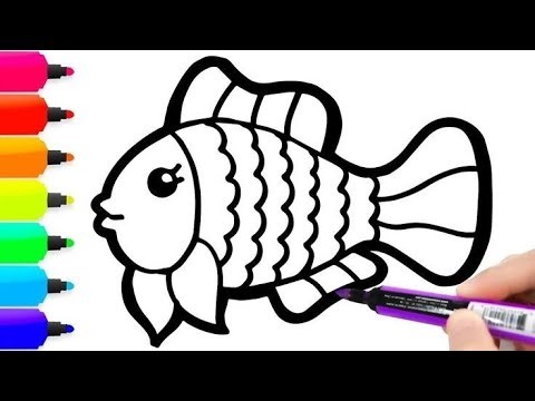 Fish drawing for kids: Easy and Fun Step-by-Step Guide