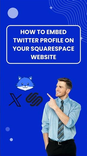 Title: How to embed Twitter Profile on your Squarespace website