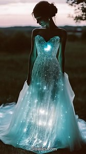 1.8M views · 46K reactions | Glow in the dark moon wedding dresses ✨ #weddingdresses #moonlight | Glow Lockets by Monique Lula | Facebook