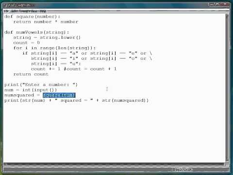 Python Programming Tutorial | Function Calls