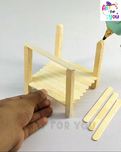 5.7K views · 17 reactions | How to make beautiful Popsicle stick craft | Popsicle stick craft ideas | Part 4 | Art For You Creations | Facebook