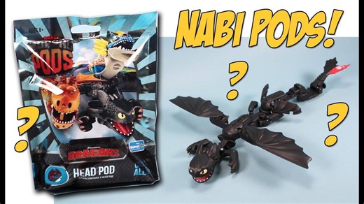 Dragons Nabi Morpho Pods Head Wing Tail Toothless Opening Walmart