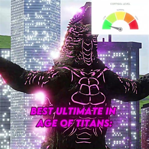 Evolved Godzilla got the ultimate with the lowest cortisol 😭 | #godzilla #roblox #shorts