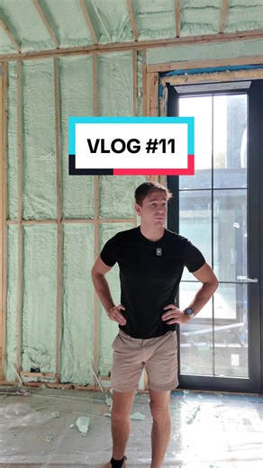 Spray foam is officially DONE! #hgtv #construction #interiordesign #architecture #renovation #buildingahouse