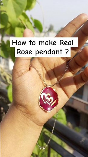 DIY UV Resin Pendant Tutorial | Easy Handmade Jewelry Ideas #ResinArt #DIYJewelry