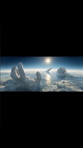 Marvel left a giant god sticking out of Earth…