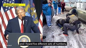 "Keep protesting...you're being very badly abused.” Trump's message for people in Iran could easily be applied to American protestors speaking out against ICE. He has promised Iranian protestors that “help is on the way.” | Anonymous Legion