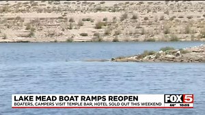 Higher water levels are bringing some life back to Lake Mead. More water in Lake Mead means more visitors and more business. Kim Passoth shares more. STORY: bit.ly/41g5hpG | FOX5 Las Vegas