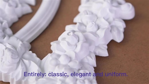 Pu Fluted Pilaster Roman Column Decorative Panel Stable Hard Eco Material for Villas and Hotels Custom Patterns