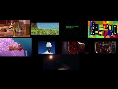 All Pixar Movies At Once 9 1995 2008