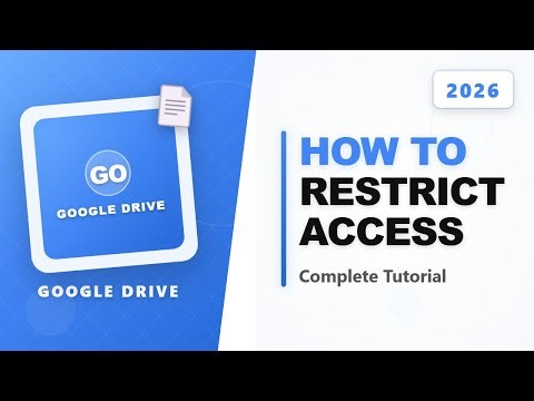 How To Restrict Google Drive Access