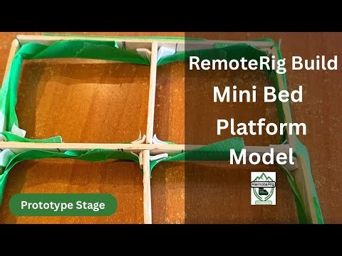 DIY Mini Bed Platform Model for My Honda Element (RemoteRig Build)