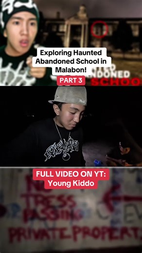 Exploring Haunted School in Malabon with Young Kiddo