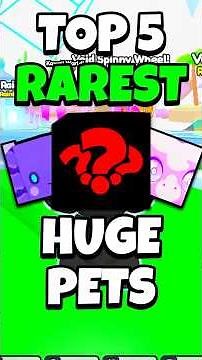 These HUGE PET'S are NEAR IMPOSSIBLE to obtain... #roblox #petsimulator99