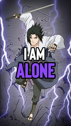 SASUKE speech on ALL THE HATRED IN THE WORLD | NARUTO