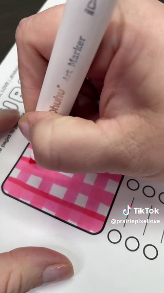 How to Color Pink Fabric with Alcohol Markers
