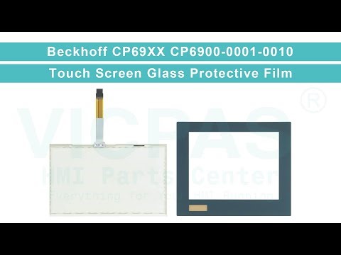 CP6900-0001-0010 Beckhoff CP69xx Touch Panel Front Overlay Replacement