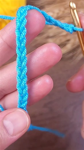 How to make crochet chain tutorial step-by-step #crochet #knitting #tutorial#crochetchain #örgü ￼