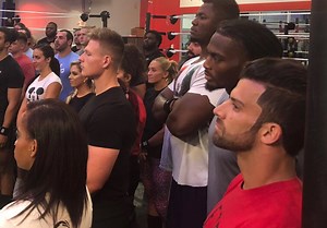 Robbie E and Chelsea Green Attend WWE Performance Center...
