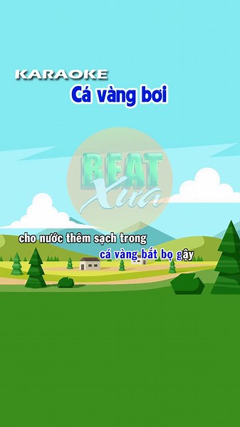 Cá Vàng Bơi Karaoke - Hát Cùng Hai Vây Xinh Xinh