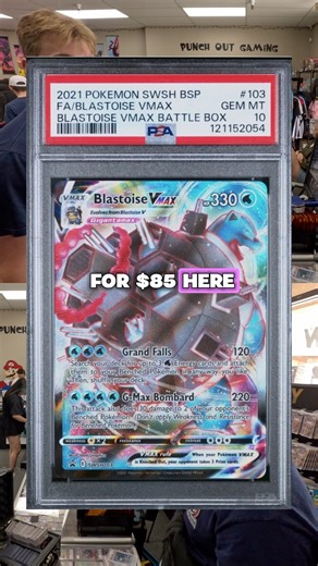 1.3K views | Buying my buddy Jake’s blastoise Vmax psa 10! #tcgcommunity #tcgpokemon #pokemoncard #pokemoncommunity #pokemoncards #pokemontcg #pokemongo #pokemon #tcg | official.pokechon | Facebook