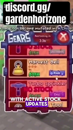 Best garden horizon discord trading server. #roblox #gardenhorizon #discord #trading #server