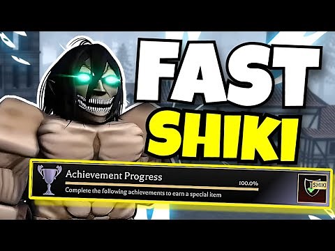AOT Revolution FASTEST Method To GET EVERY ACHIEVEMENT.. (Easy Shiki!)