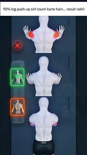 Push-Up Form Fix 💥 | 90° vs 45° vs 20° Elbow Angle Explained !