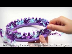 How to weave a beanie with the Threadz loom