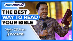 This is a message EVERYONE must watch... In a sermon titled, ‘Read The Bible With Forgiveness’, T.B. Joshua sheds light on a fundamental truth at the heartbeat of Christianity. We implore you to take the time out of your schedule to watch this remarkable message until the very end, knowing the the powerful truths therein are capable of CHANGING your life! “I encourage you to develop your relationship with the Holy Spirit by reading your Bible daily without grudges, without unforgiveness, without