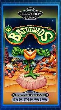 Battletoads Mega Drive Gameplay That Will Test Your Skills. #retrogaming