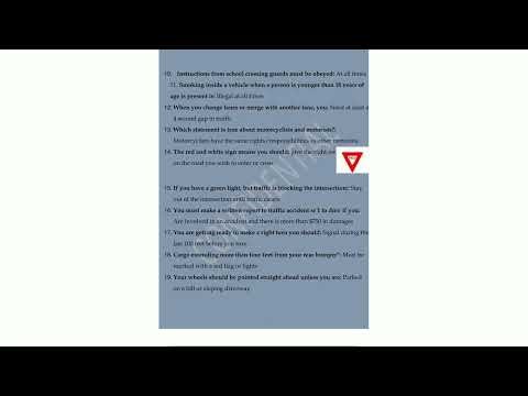 CALIFORNIA DRIVERS PERMIT CALIFORNIA DMV PERMIT TEST 20242