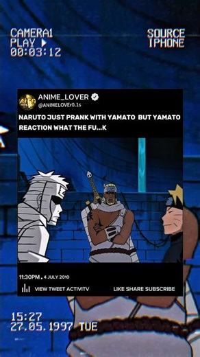 NARUTO PRANK WITH YAMATO 😆