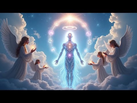 1111 Hz Angel Number Healing Sleep Music | Receive Blessings, Love & Protection | Angelic Frequency