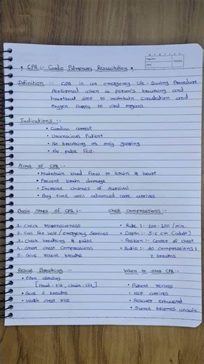 Master the Essentials of CPR. * Life in Your Hands: A Guide to Cardio Pulmonary Resuscitation #short