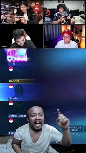 Lagi asik main emote telolet, Miya pascol di ban Jefri Nichol & El Rumi😂 @Bangpascol.id #BangTeloletBang #TeloletMLBB