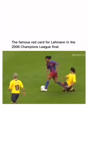 Jassi 🧿 on Instagram: "The 2006 UEFA Champions League final between Arsenal and FC Barcelona was a true clash of titans, remembered not only for the intensity of the match but also for one of the most controversial red cards in the tournament's history. In the 18th minute, Arsenal goalkeeper Jens Lehmann was sent off for bringing down Samuel Eto'o as he broke free towards goal - a moment that completely changed the course of the game. Despite being reduced to ten men, Arsenal held firm and even