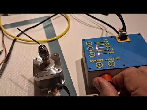Arduino stuurkastje voor Nema17 motor