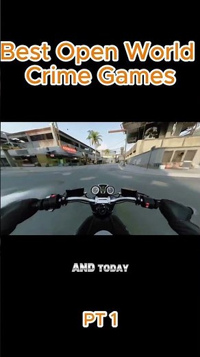 The Best Open-World Crime Games, Ranked #Shorts