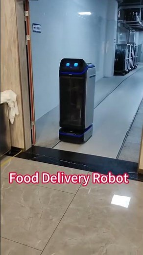 Food Delivery Robot Working in Real Environment.mp4