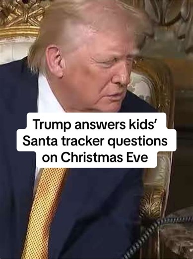 NORAD Santa Tracker with Donald and Melania Trump