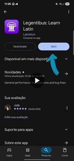 📚 Dica de LATIM - App de estudo Legentibus | Judy Pirangi