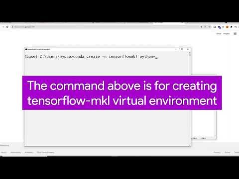 How to Install Intel AVX-optimized Tensorflow in Windows 10 (Quick Howto)