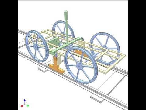 Hand brake for rail cars