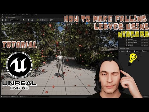 Create Realistic Falling Leaves in Under 5 Minutes | Unreal Engine 5 Niagara Tutorial