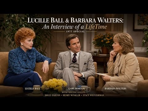 Lucille Ball & Barbara Walters FULL Interview (1977) | Rare & Candid Conversation with Gary Morton
