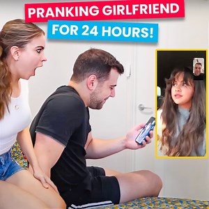 24 Hours Of Non Stop Pranks On Girlfriend 👏 | Slaiman and Kate